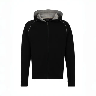 Men's heavyweight zip-up cotton hoodie · 450 GSM · 5