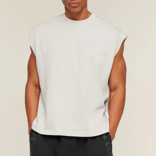 Camiseta oversized de algodão leve e corte boxy · 4