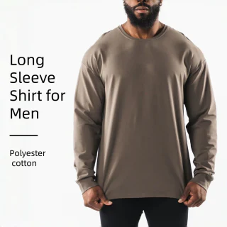 Camisa de manga larga para hombre. · 1