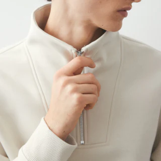 Men's heavyweight half-zip sweatshirt · 4