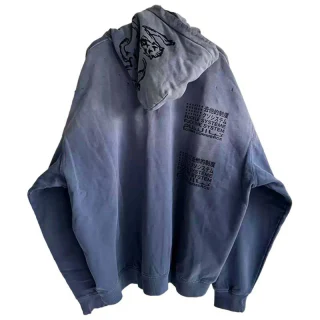 Herren-Kapuzenpullover aus säuregewaschener Baumwolle · 500 g/m² · 5
