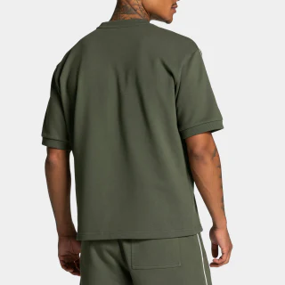 Men's oversized heavyweight crew-neck cotton T-shirt · 2