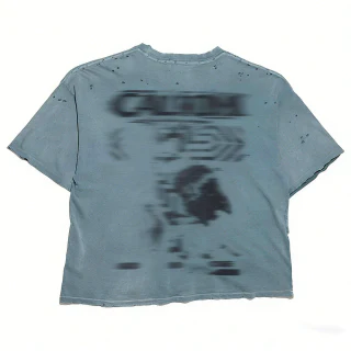 Boxy-fit acid-wash T-shirt · 2