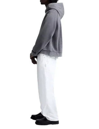 Übergroßer, kastenförmiger Baumwoll-Kapuzenpullover für Herren · 500 g/m² · 2