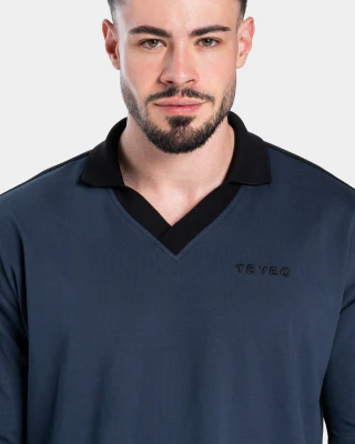 Men's oversized quick-dry cotton/spandex polo shirt · 260 GSM · 4