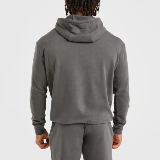 Men's heavyweight cotton/polyester hoodie · 340 GSM · 2