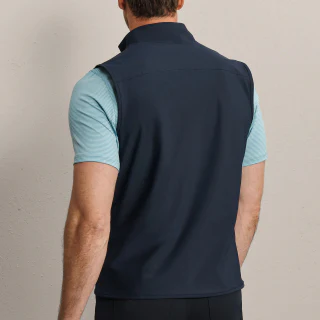 Men's sleeveless crew-neck jacket · 5