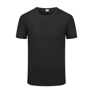 Camiseta masculina de poliéster/elastano de secagem rápida · 3