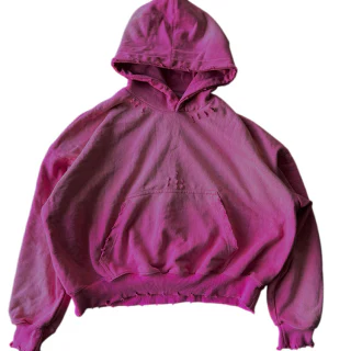 Boxy-fit heavyweight cotton hoodie · 1