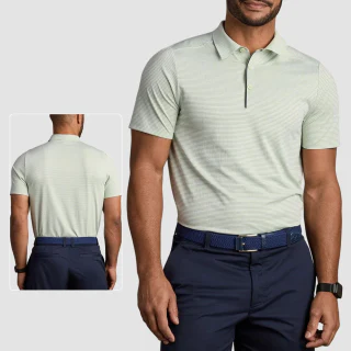 Men's quick-dry polyester/spandex polo shirt · 2