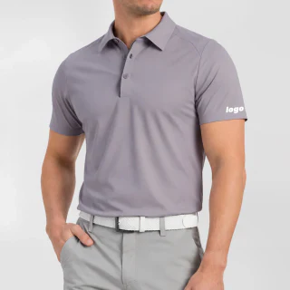 Polo da uomo in poliestere/elastan ad asciugatura rapida · 1
