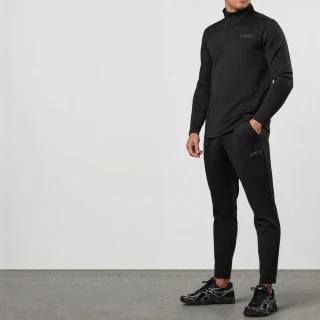 Quarter-Zip Long-Sleeve Training Top · 2