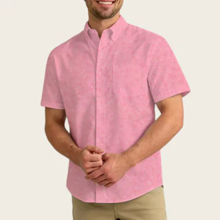 Printed Stretch Fishing Shirt · 1