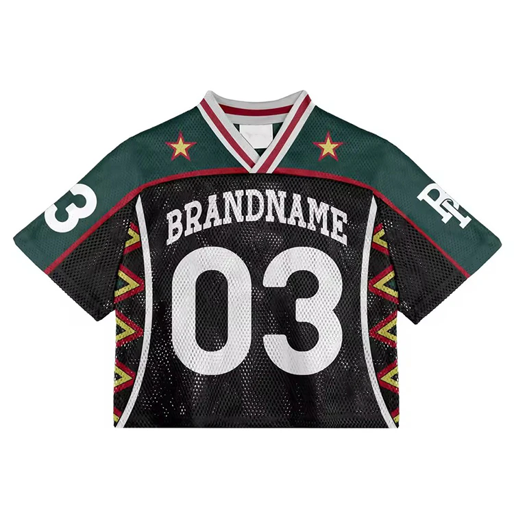 Men's oversized sports jersey