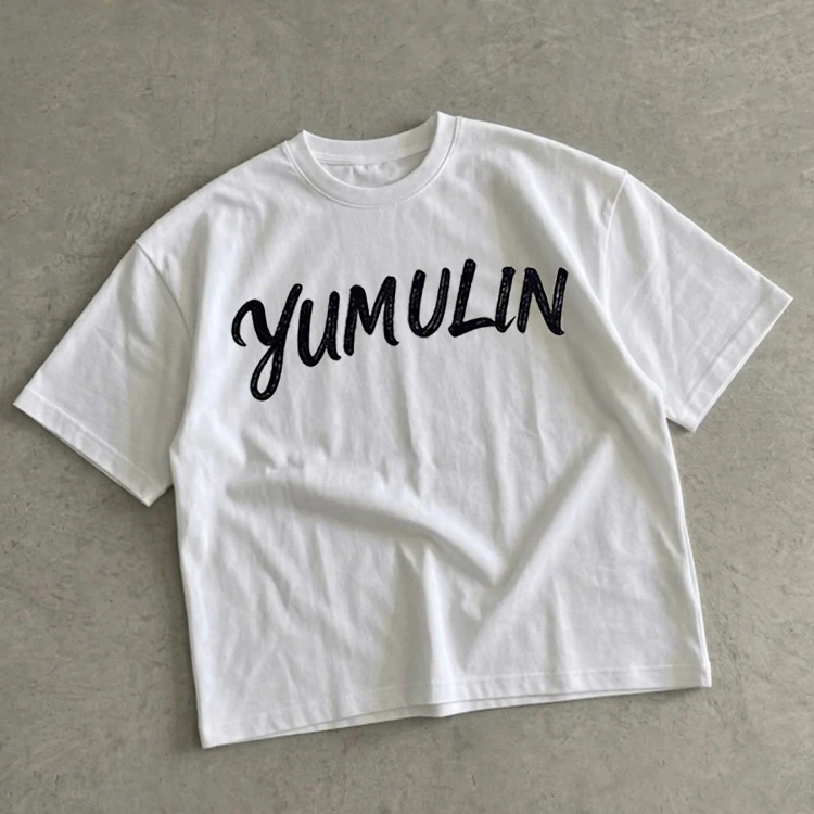 Men's boxy-fit heavyweight cotton T-shirt