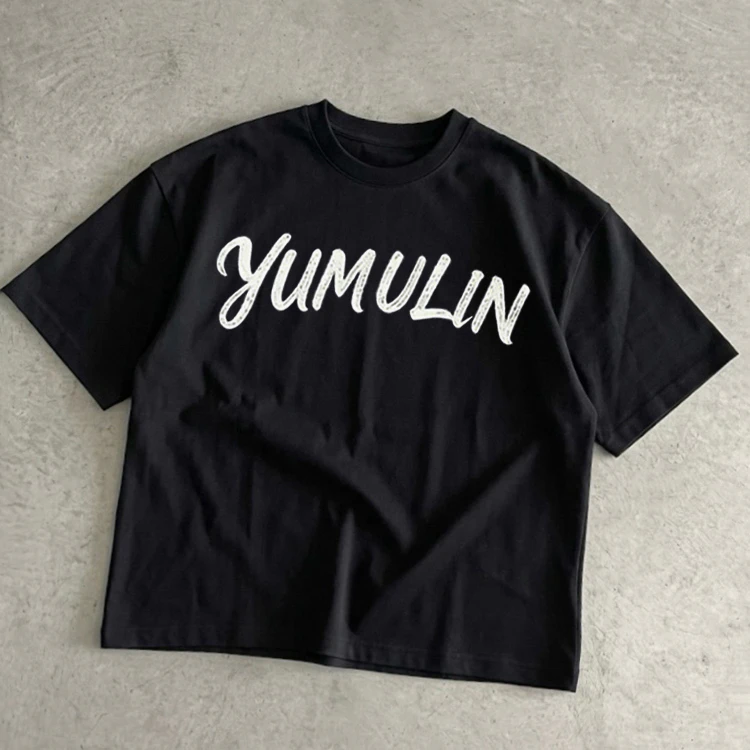 Men's boxy-fit heavyweight cotton T-shirt · 2