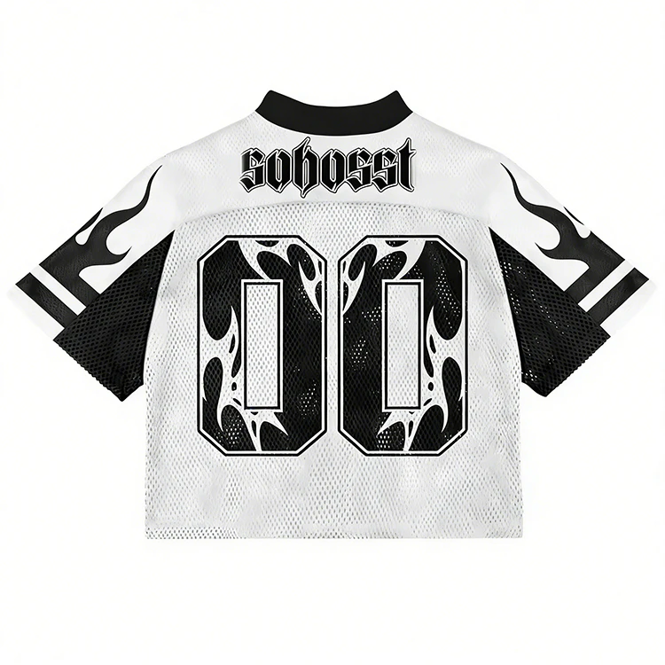 Men's oversized sports jersey · 2