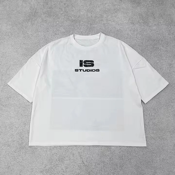 Men's oversized boxy-fit heavyweight cotton T-shirt