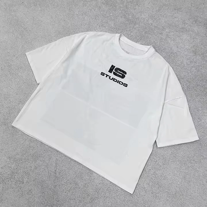 Men's oversized boxy-fit heavyweight cotton T-shirt · 4