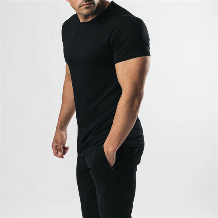 T-shirt homme épais à col rond en coton · 6