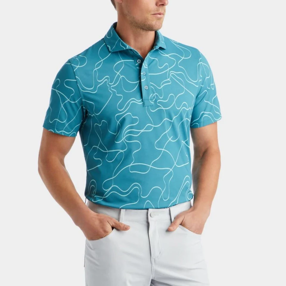 Men's quick-dry polo shirt