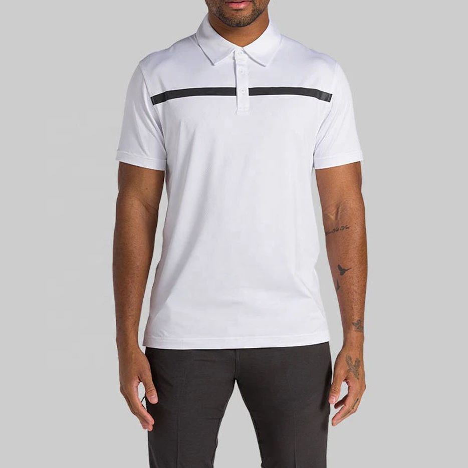 Polo en polyester/élasthanne