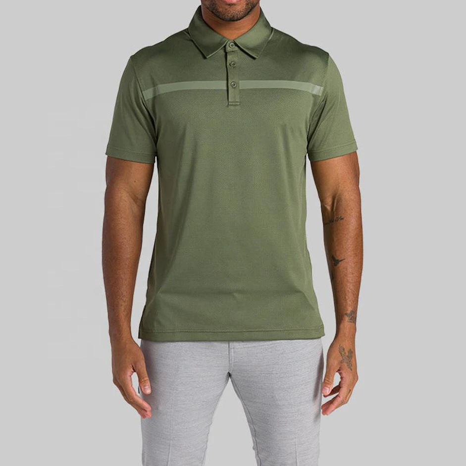 Polyester/spandex polo shirt · 3