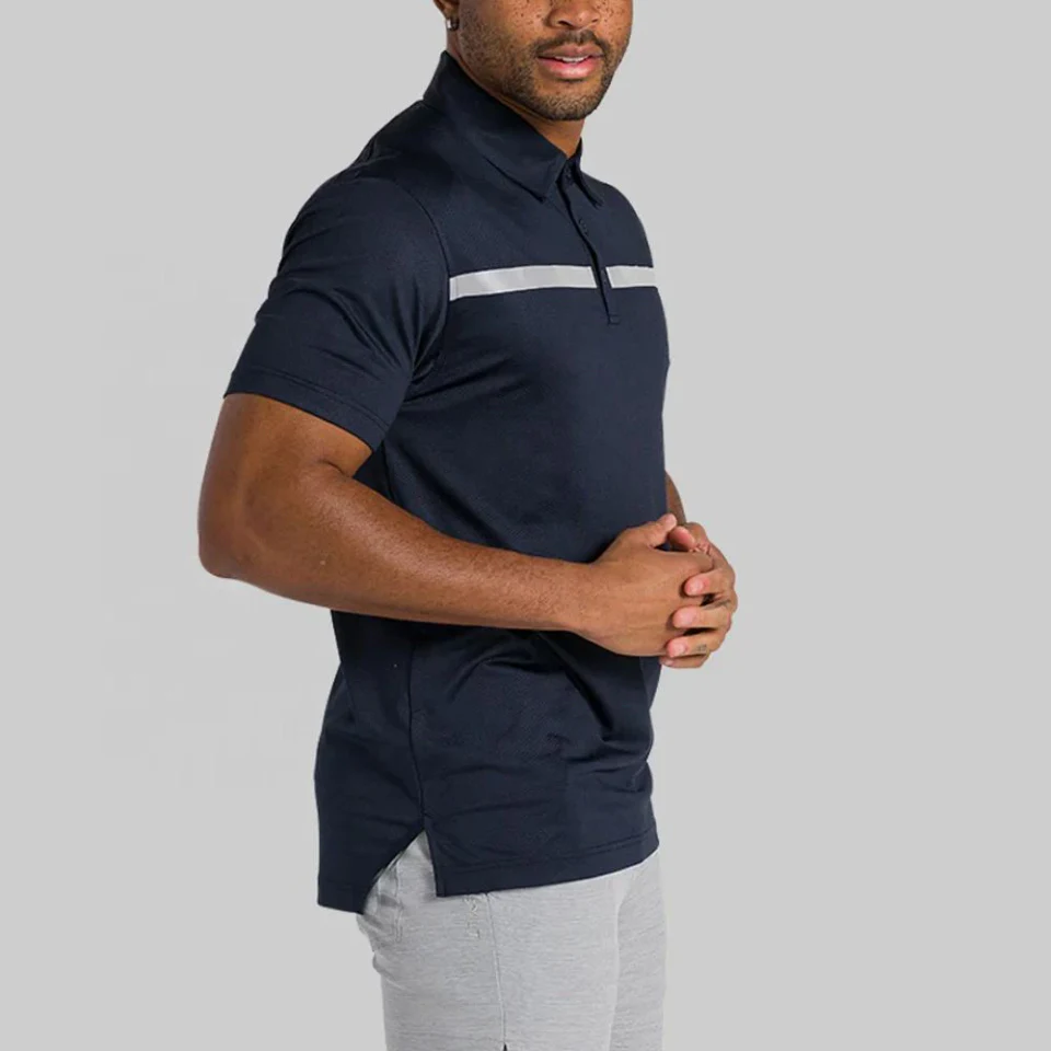 Polyester/spandex polo shirt · 5