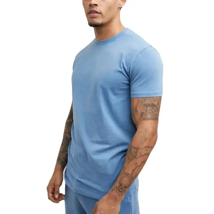 Men's quick-dry cotton/spandex T-shirt · 2
