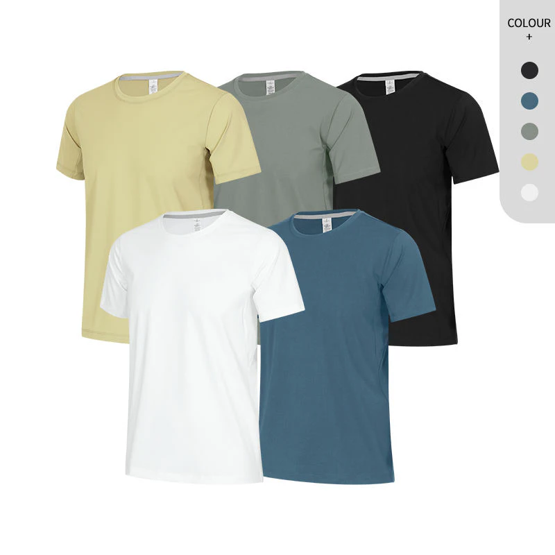 Men's slim-fit polyester T-shirt · 6