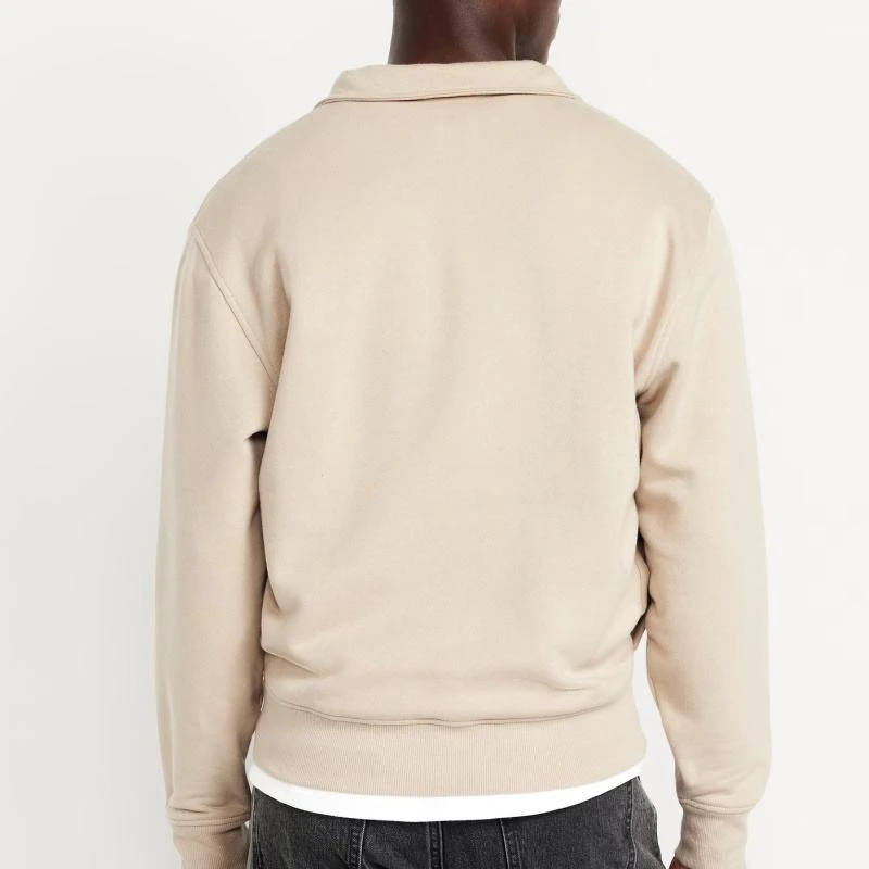 Sweat à capuche 1/4 zippé en coton pour homme · 3