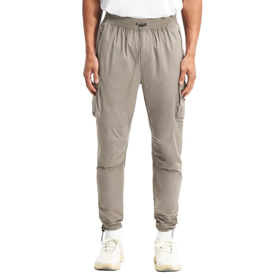 Men's slim-fit lightweight cargo nylon pants