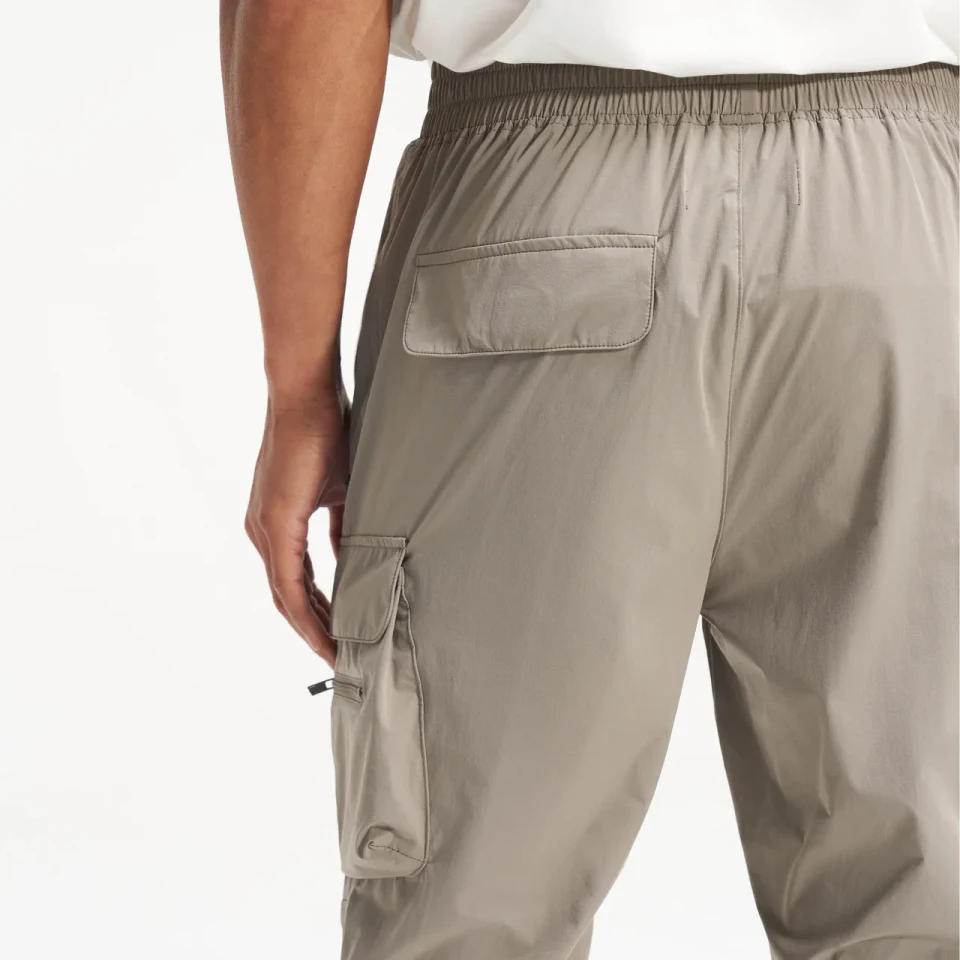 Men's slim-fit lightweight cargo nylon pants · 6