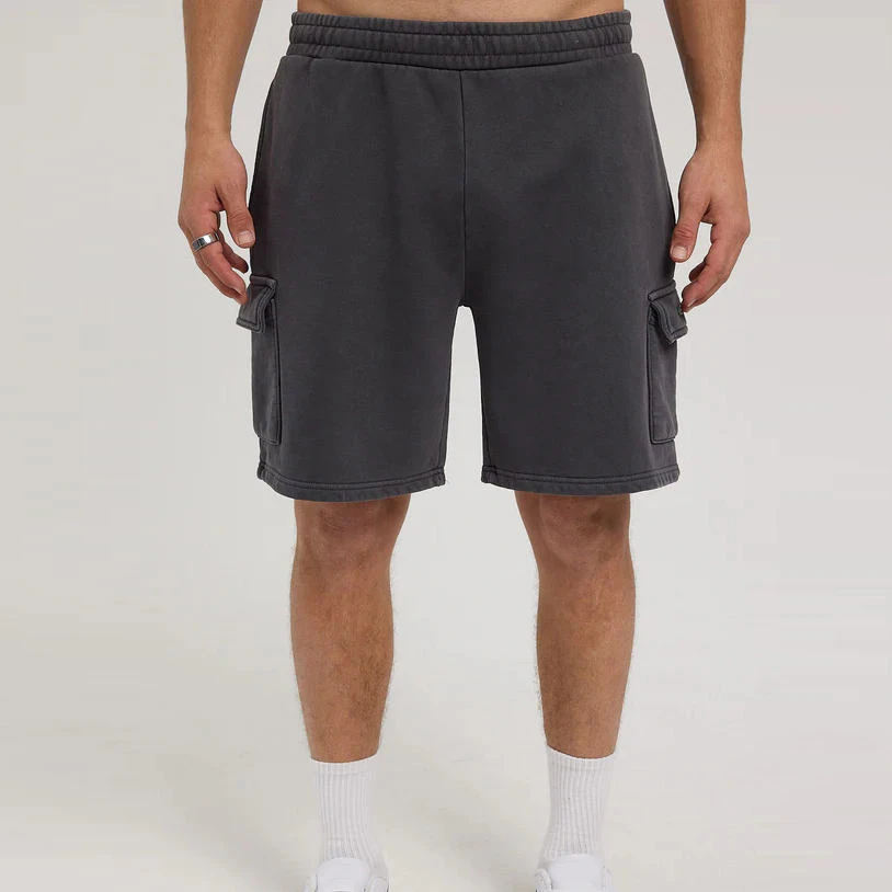 Shorts oversize da uomo in cotone