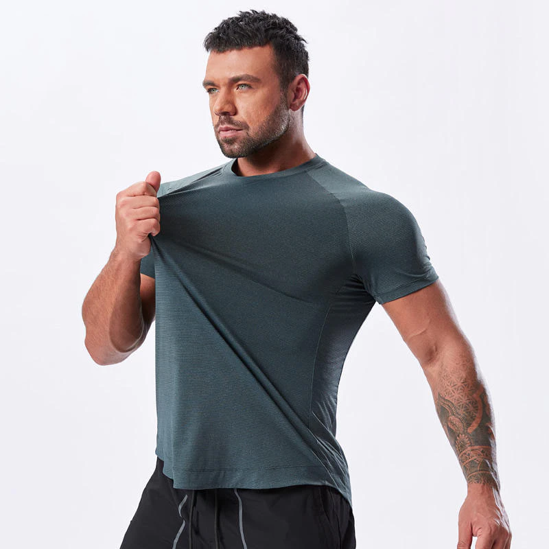 Men's quick-dry lightweight polyester T-shirt · 2