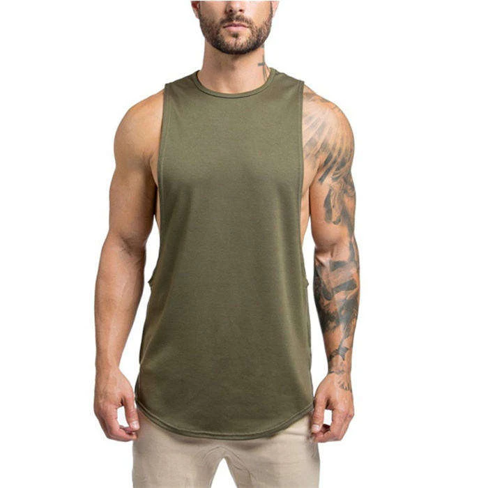 Men's cotton tank top