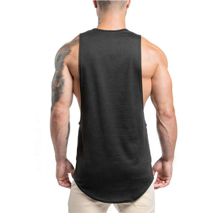 Herren-Tanktop aus Baumwolle · 2
