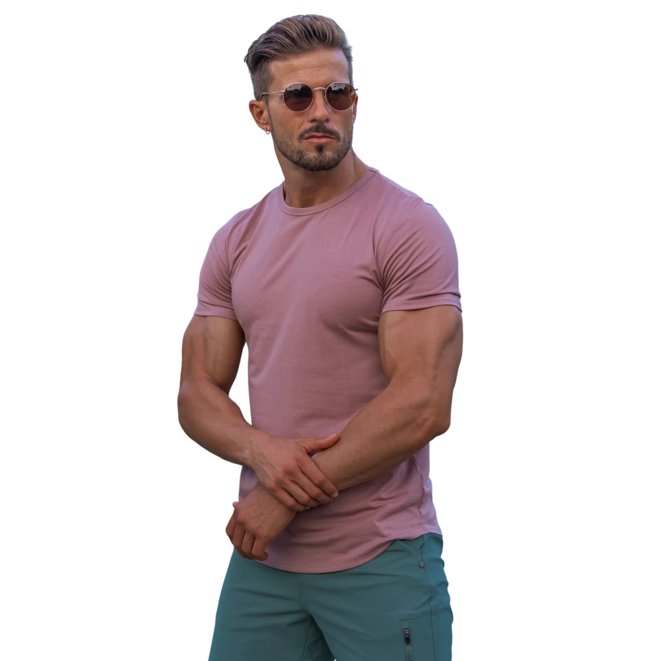 Camiseta de algodão/poliéster · 2