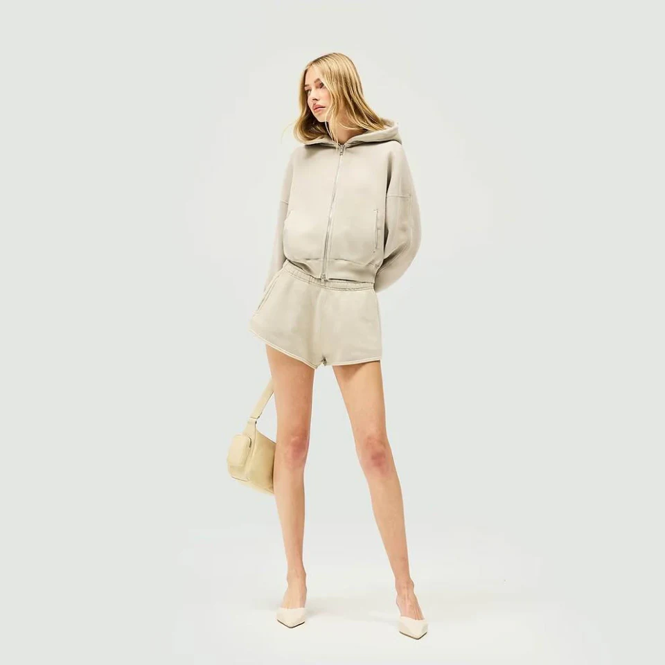 Sweat à capuche en coton pour femme · 3