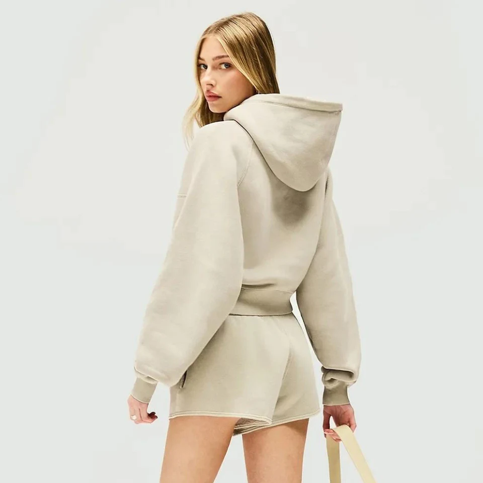 Sweat à capuche en coton pour femme · 5
