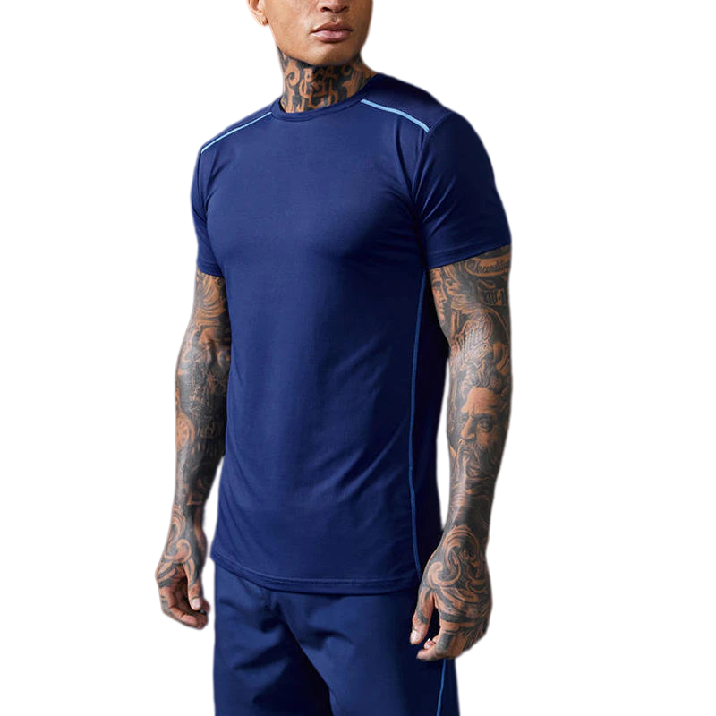 Men's quick-dry bamboo/spandex T-shirt