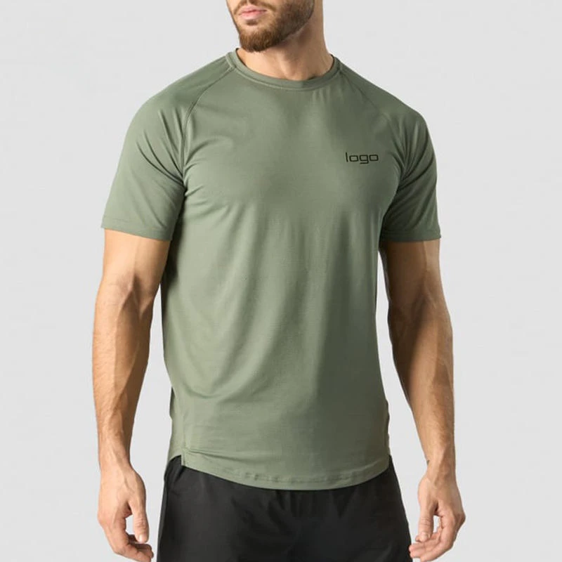 Nylon/spandex T-shirt