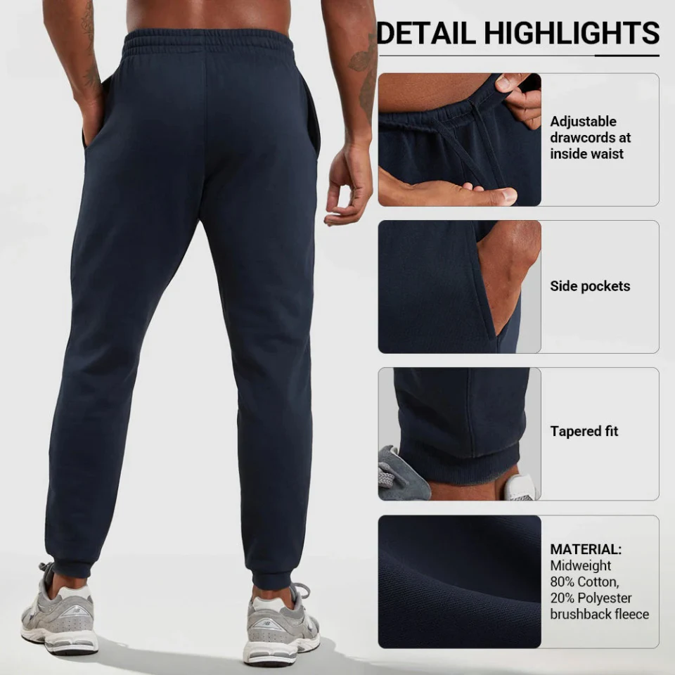 Pantalon de jogging homme coton/polyester · 3