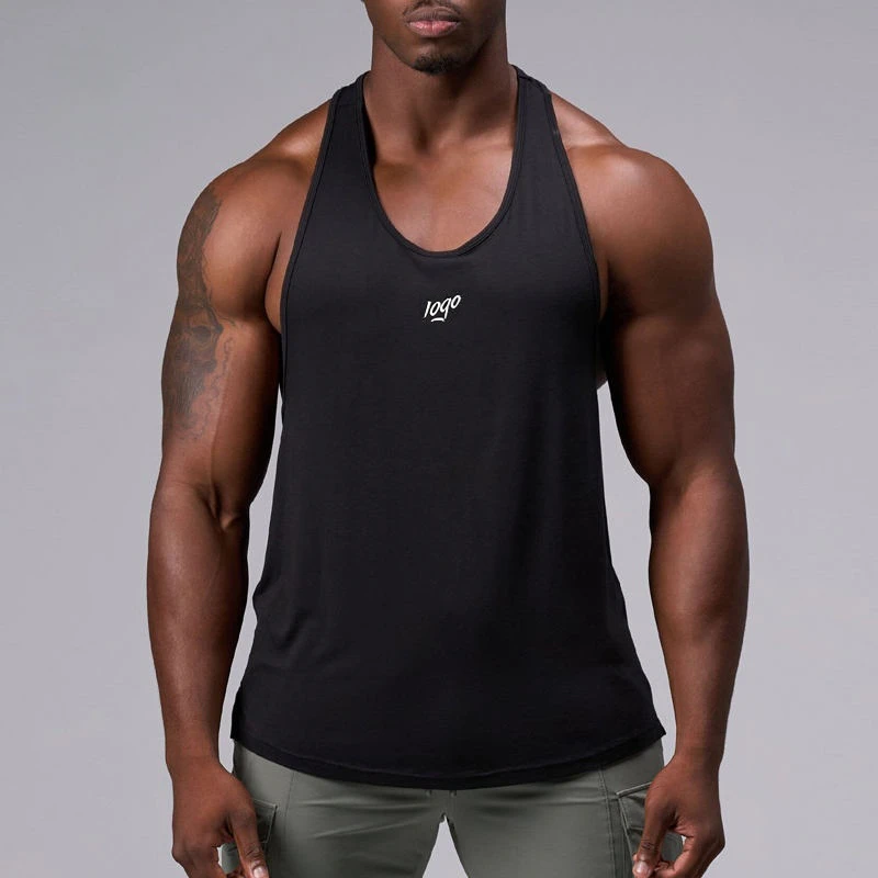 Débardeur léger en polyester/élasthanne à séchage rapide pour hommes