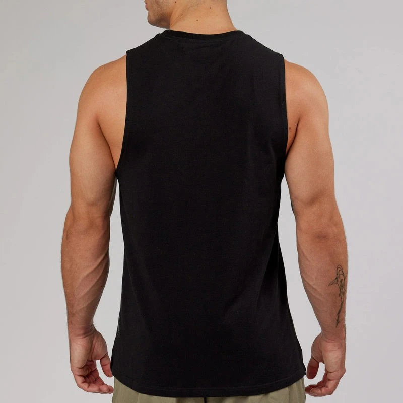 Camiseta de tirantes de algodón para hombre. · 2