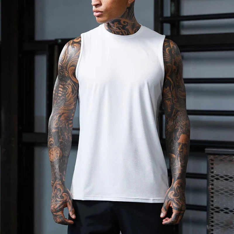 Camiseta sin mangas para hombre · 2