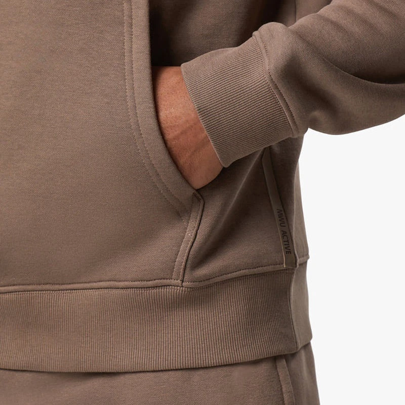 Moletom com capuz de algodão masculino · 6