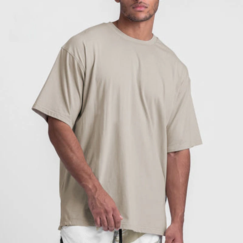 Men's oversized cotton/spandex shirt · 3