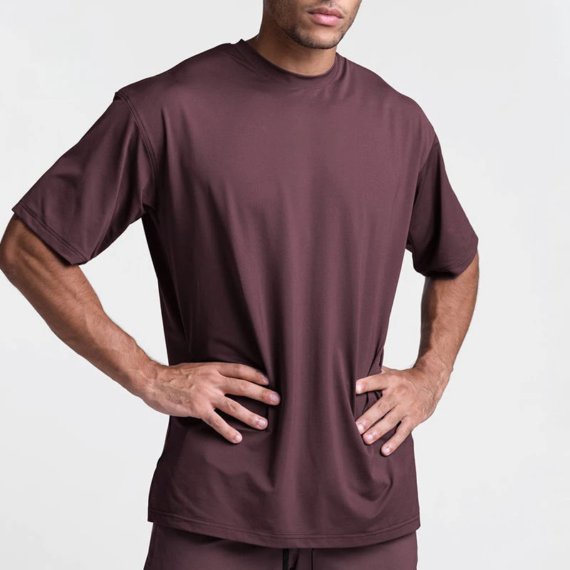Men's oversized cotton/spandex shirt · 4
