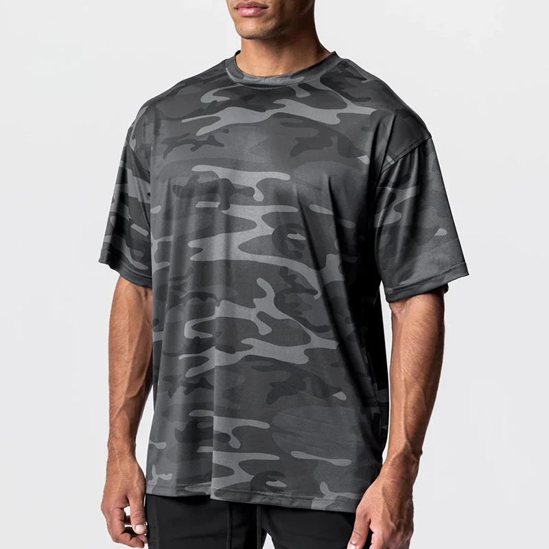 男款大輪廓棉/氨綸襯衫
